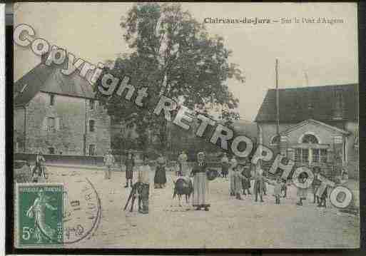 Ville de CLAIRVAUXLESLACS Carte postale ancienne