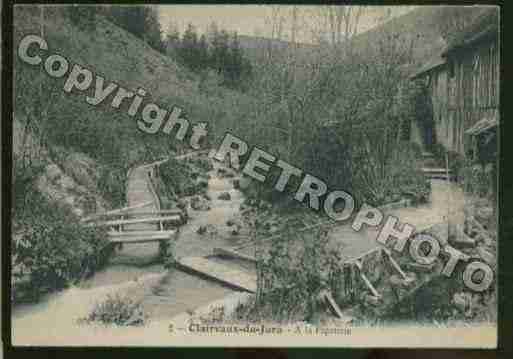 Ville de CLAIRVAUXLESLACS Carte postale ancienne