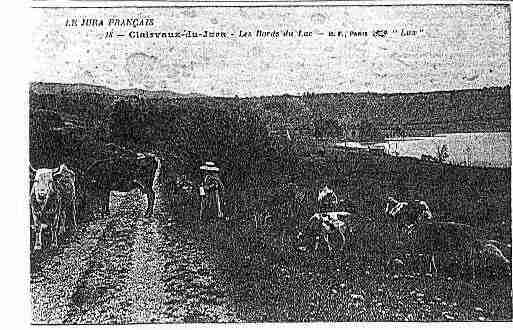 Ville de CLAIRVAUXLESLACS Carte postale ancienne