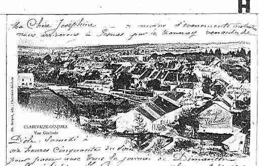 Ville de CLAIRVAUXLESLACS Carte postale ancienne