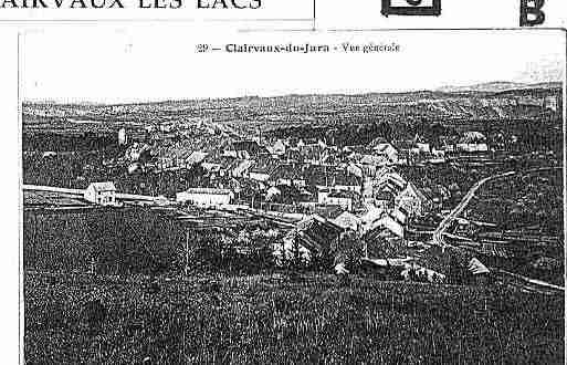 Ville de CLAIRVAUXLESLACS Carte postale ancienne