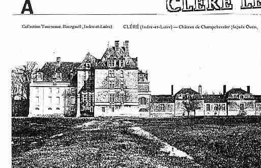 Ville de CLERELESPINS Carte postale ancienne