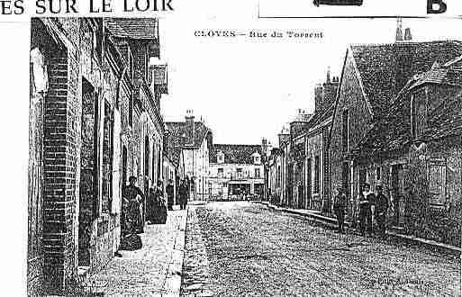 Ville de CLOYESSURLELOIR Carte postale ancienne