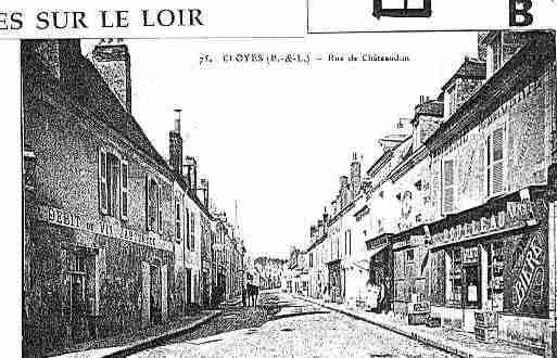 Ville de CLOYESSURLELOIR Carte postale ancienne