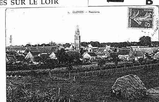 Ville de CLOYESSURLELOIR Carte postale ancienne