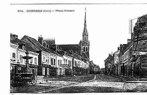 Ville de CONCHESENOUCHE Carte postale ancienne