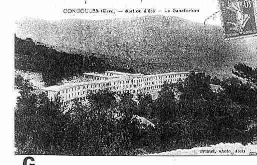 Ville de CONCOULES Carte postale ancienne