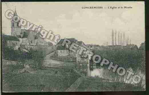 Ville de CONCREMIERS Carte postale ancienne