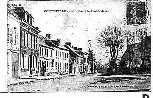 Ville de CONTEVILLE Carte postale ancienne