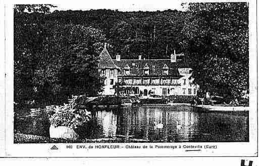 Ville de CONTEVILLE Carte postale ancienne