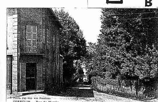 Ville de CORBELIN Carte postale ancienne