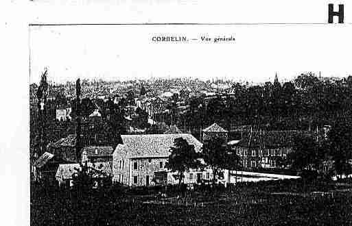 Ville de CORBELIN Carte postale ancienne