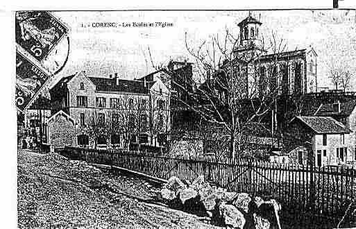 Ville de CORENC Carte postale ancienne