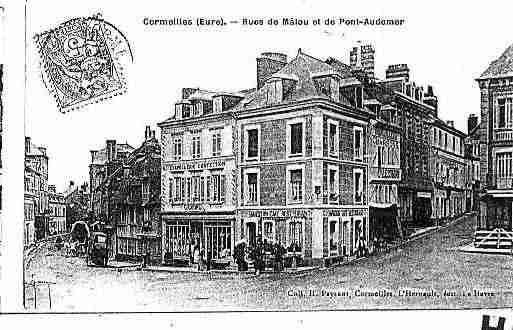 Ville de CORMEILLES Carte postale ancienne