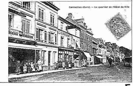 Ville de CORMEILLES Carte postale ancienne