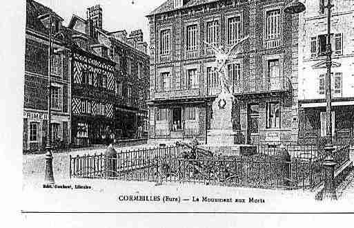 Ville de CORMEILLES Carte postale ancienne