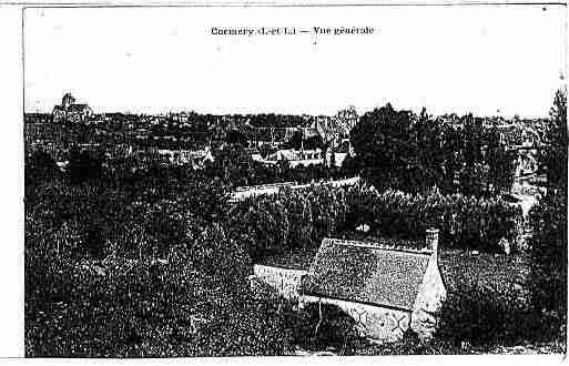 Ville de CORMERY Carte postale ancienne