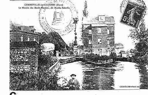 Ville de CORNEVILLESURRISLE Carte postale ancienne