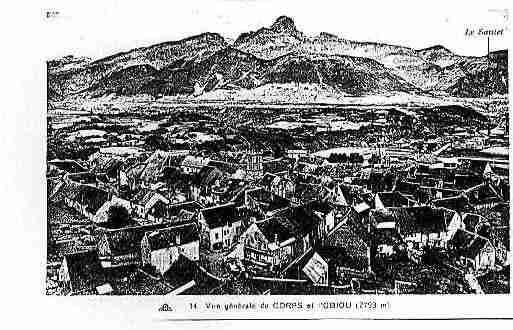 Ville de CORPS Carte postale ancienne
