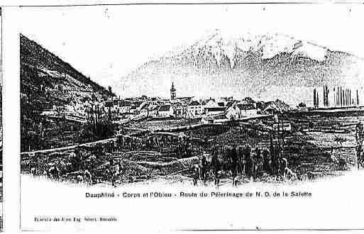 Ville de CORPS Carte postale ancienne