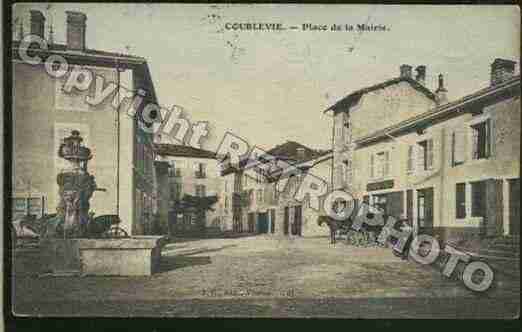 Ville de COUBLEVIE Carte postale ancienne