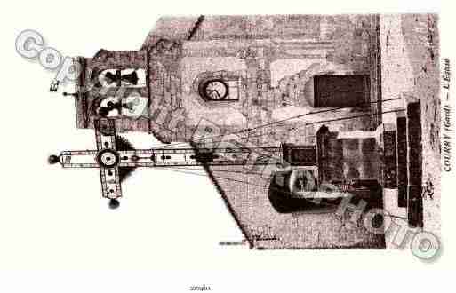 Ville de COURRY Carte postale ancienne