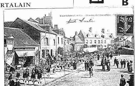 Ville de COURTALAIN Carte postale ancienne Ville de COURTALAIN Carte postale ancienne