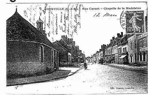 Ville de COURVILLESUREURE Carte postale ancienne