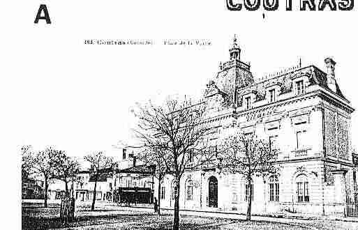 Ville de COUTRAS Carte postale ancienne Ville de COUTRAS Carte postale ancienne