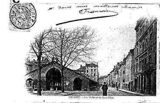 Ville de CREMIEU Carte postale ancienne