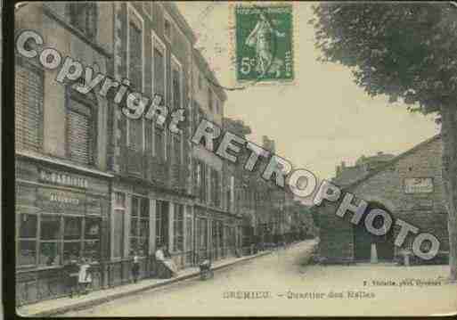 Ville de CREMIEU Carte postale ancienne