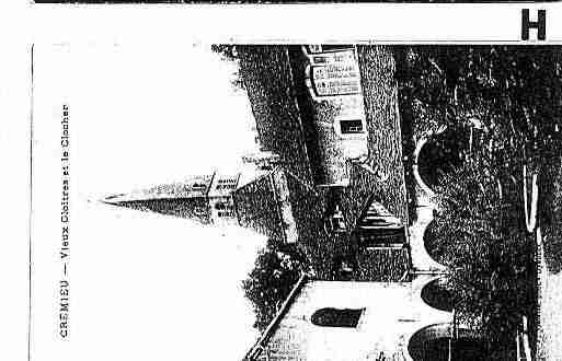 Ville de CREMIEU Carte postale ancienne