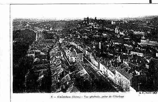 Ville de CREMIEU Carte postale ancienne