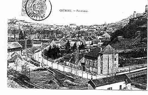 Ville de CREMIEU Carte postale ancienne