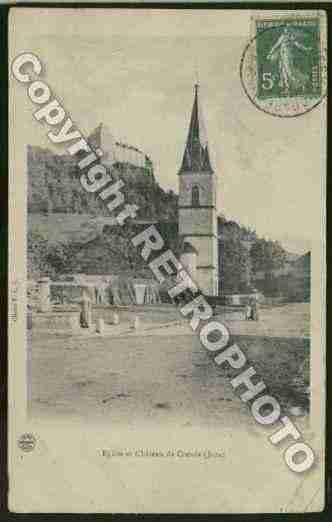 Ville de CRESSIA Carte postale ancienne