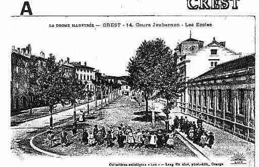 Ville de CREST Carte postale ancienne