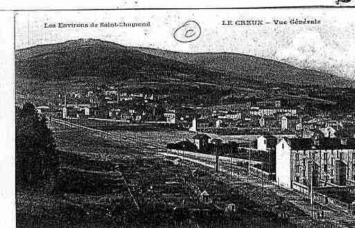 Ville de CREUX(LE) Carte postale ancienne