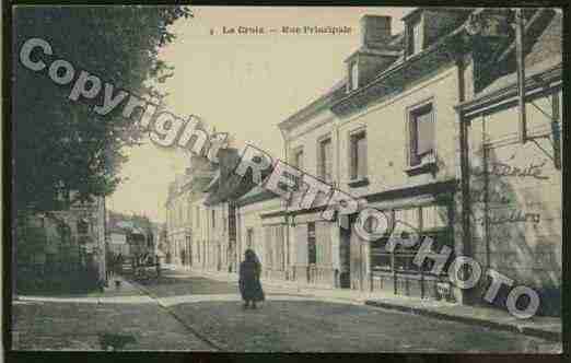 Ville de CROIXENTOURAINE(LA) Carte postale ancienne