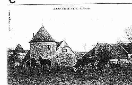 Ville de CROIXSAINTLEUFROY(LA) Carte postale ancienne Ville de CROIXSAINTLEUFROY(LA) Carte postale ancienne