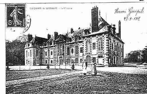 Ville de CROIXSAINTLEUFROY(LA) Carte postale ancienne