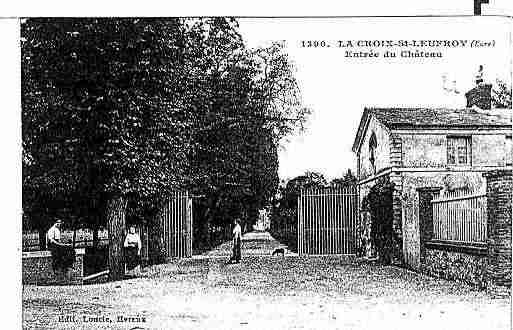 Ville de CROIXSAINTLEUFROY(LA) Carte postale ancienne