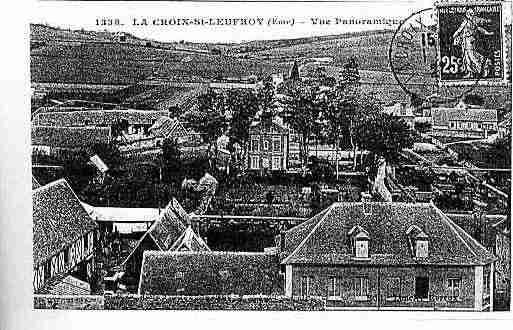 Ville de CROIXSAINTLEUFROY(LA) Carte postale ancienne