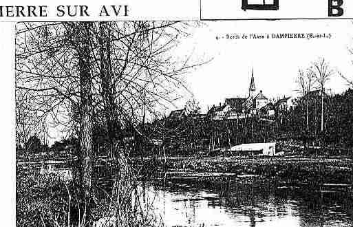 Ville de DAMPIERRESURAVRE Carte postale ancienne