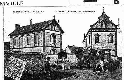 Ville de DAMVILLE Carte postale ancienne