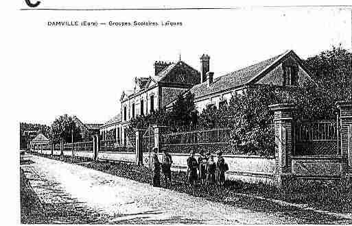 Ville de DAMVILLE Carte postale ancienne