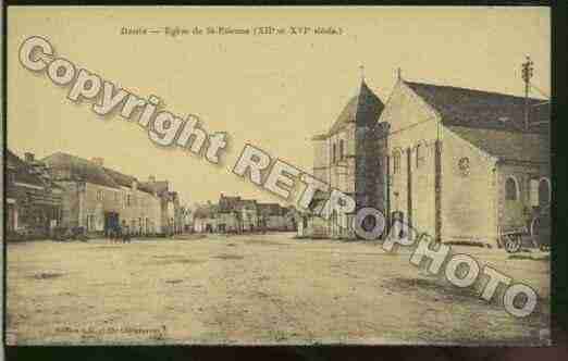 Ville de DEOLS Carte postale ancienne