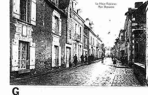 Ville de DESCARTES Carte postale ancienne