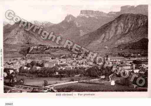 Ville de DIE Carte postale ancienne