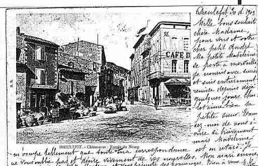 Ville de DIEULEFIT Carte postale ancienne