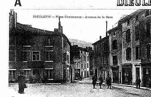 Ville de DIEULEFIT Carte postale ancienne